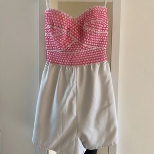 Strapless Romper